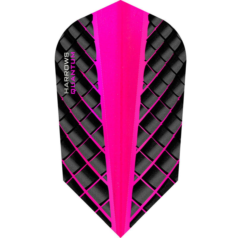 Harrows Quantum Slim Dart Flights Pink