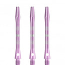 Designa Multiline Regrooved Aluminium Alloy Dart Stems - Pink
