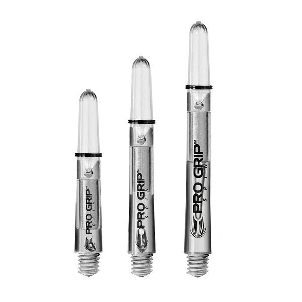 Target Pro Grip Spin Dart Stems Clear