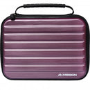 Mission ABS 4 Large Strong Darts Case - Metallic - Purple