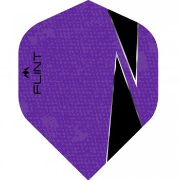 Mission Flint-X 100 Micron Standard Dart Flights Purple