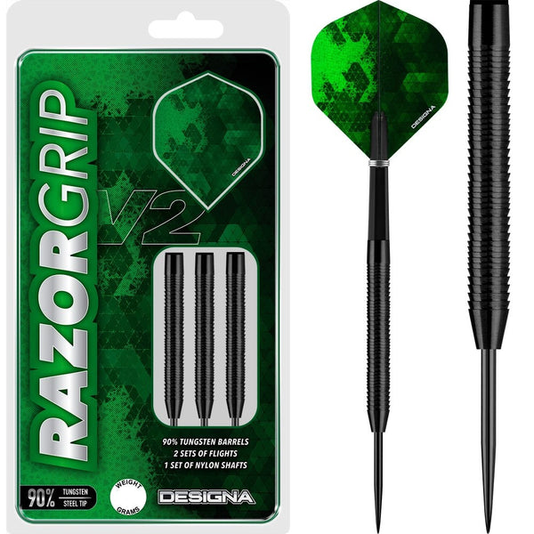 Designa Razor Black 21 Gram Tungsten Darts