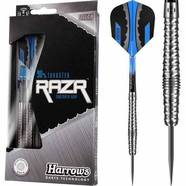 Harrows RazR Steel Tip Darts 26 Gram