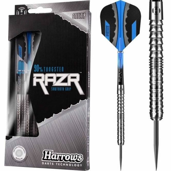 Harrows RazR Steel Tip Darts 23 Gram