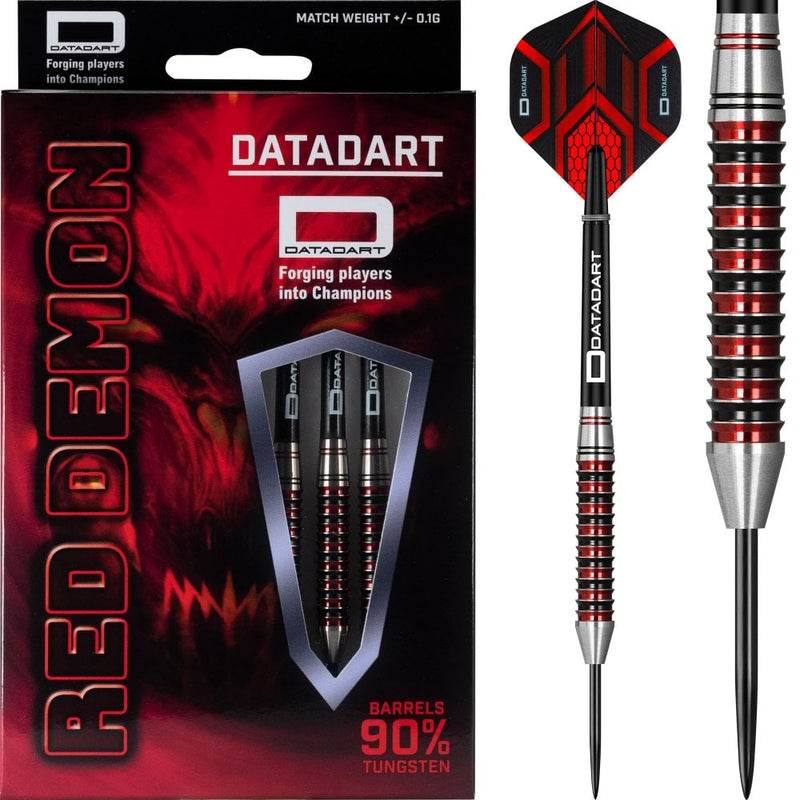 Datadart Red Demon 90% Tungsten Darts 23 Gram