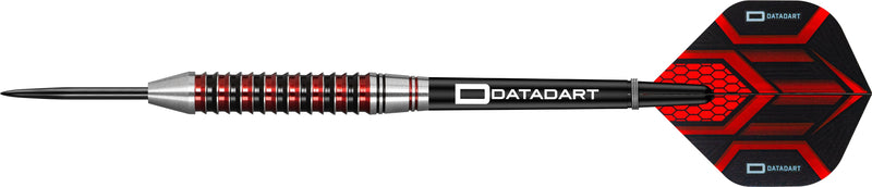 Datadart Red Demon 90% Tungsten Steel Tip Darts - 23 Gram