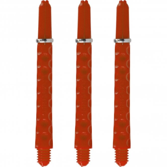 Harrows Dimplex Nylon Dart Stems With Rings - Red