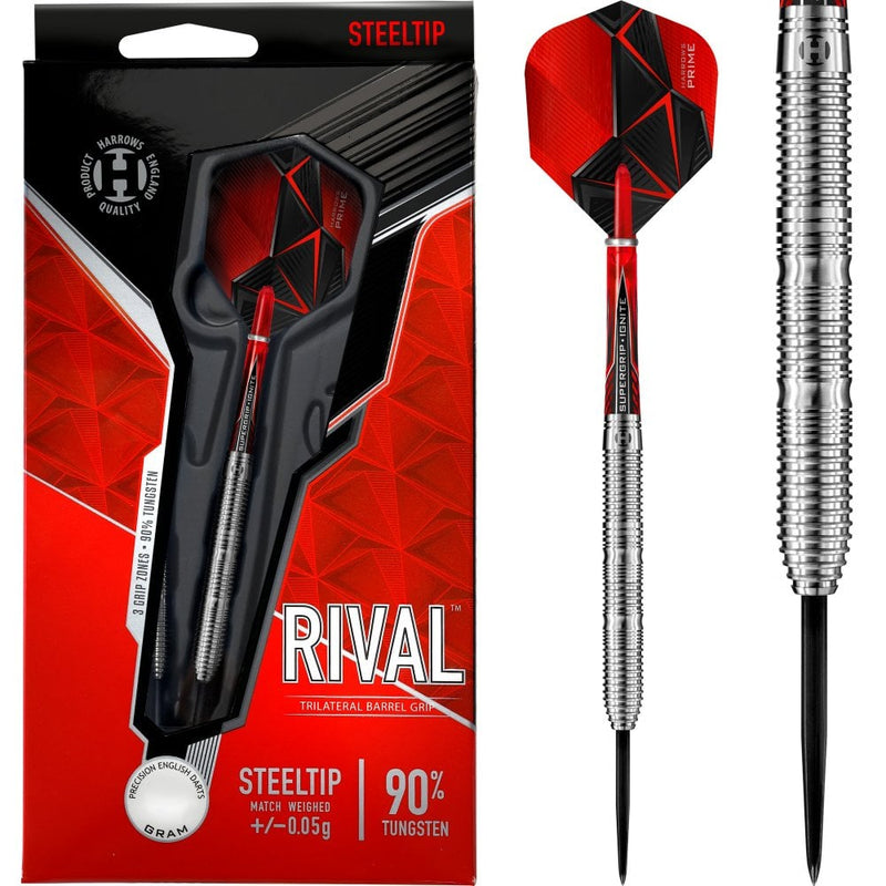 Harrows Rival Steel Tip Darts 26 Gram