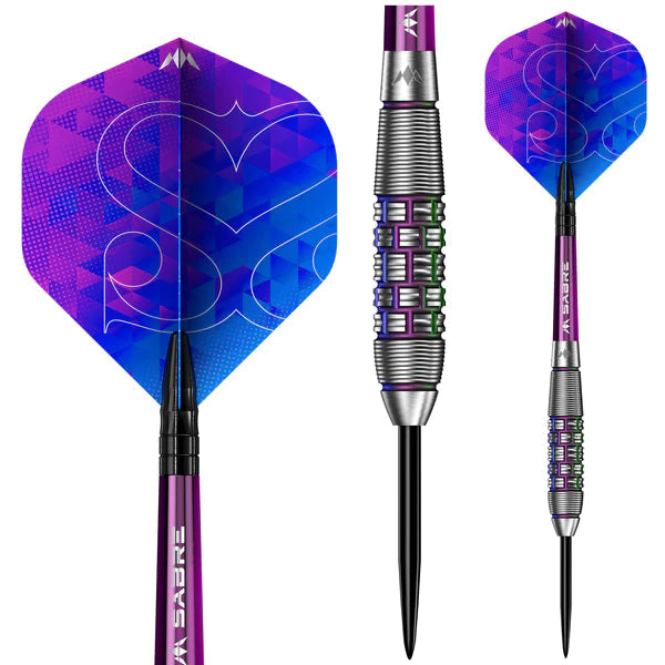 Mission Suzanne Smith 90% Tungsten Steel Tip Darts - Coral PVD - 26 Gram