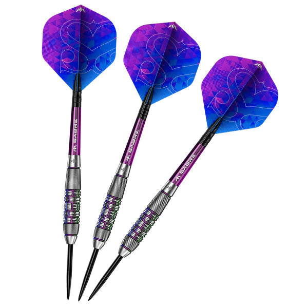 Mission Suzanne Smith 90% Tungsten Steel Tip Darts - Coral PVD - 26 Gram