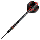 Winmau Sicario 90% Tungsten Black Steel Tip Darts - 21 Gram