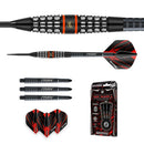 Winmau Sicario 90% Tungsten Black Steel Tip Darts - 21 Gram