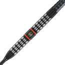 Winmau Sicario 90% Tungsten Black Steel Tip Darts - 24 Gram