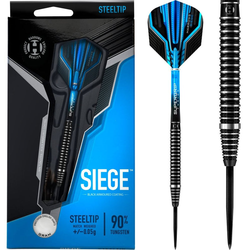 Harrows Siege Steel Tip Darts 21 Gram