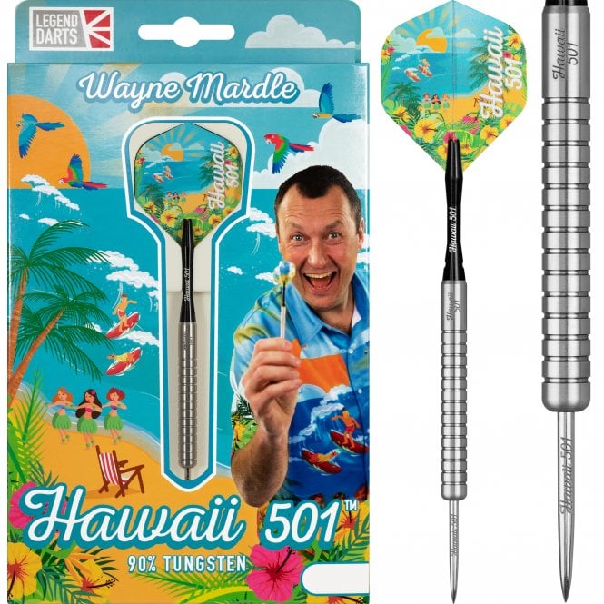 Legend Wayne Mardle 90% Tungsten Natural Darts 26 Gram