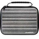 Mission ABS 4 Large Strong Darts Case - Metallic - Silver
