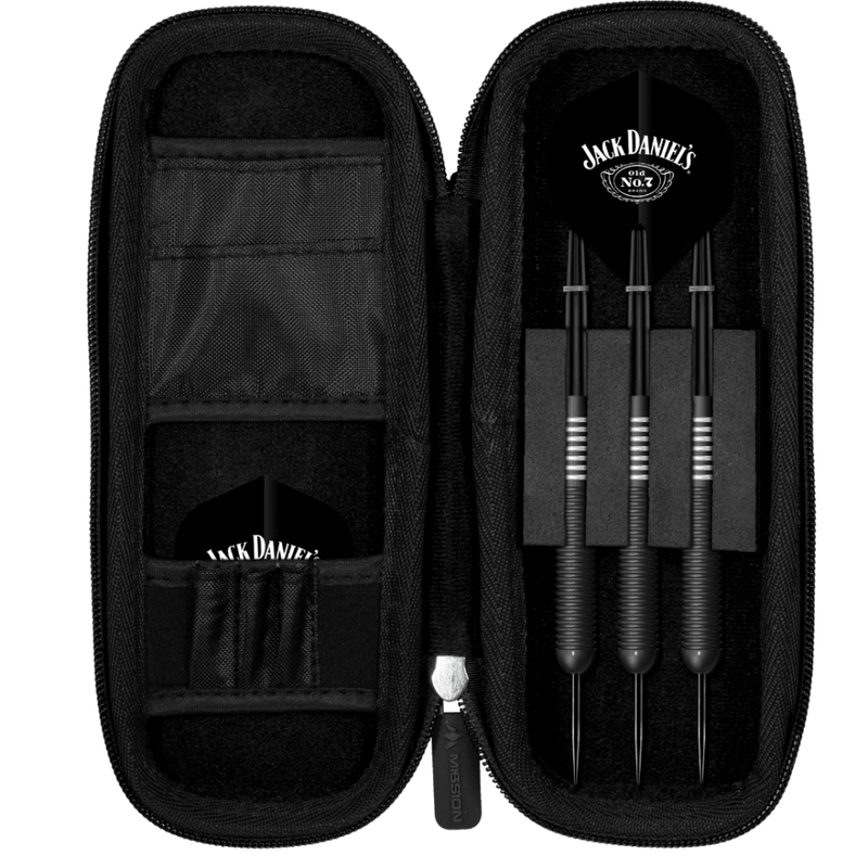 Jack Daniels Old No.7 Slim EVA Darts Case - Silver