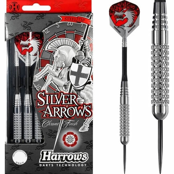 Harrows Silver Arrows Steel Tip Darts 20 Gram