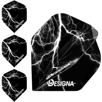 Designa Lightening Bolt Dart Flights