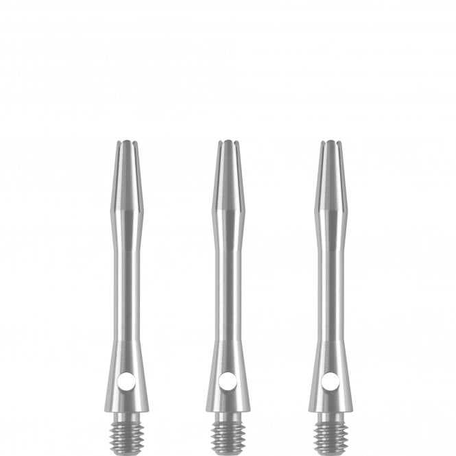 Designa Aluminium Alloy Dart Stems - Silver