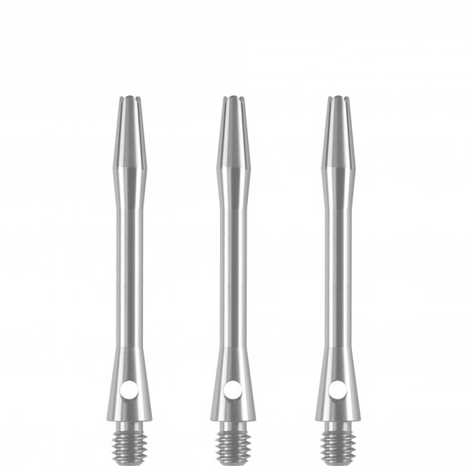 Designa Aluminium Alloy Dart Stems - Silver