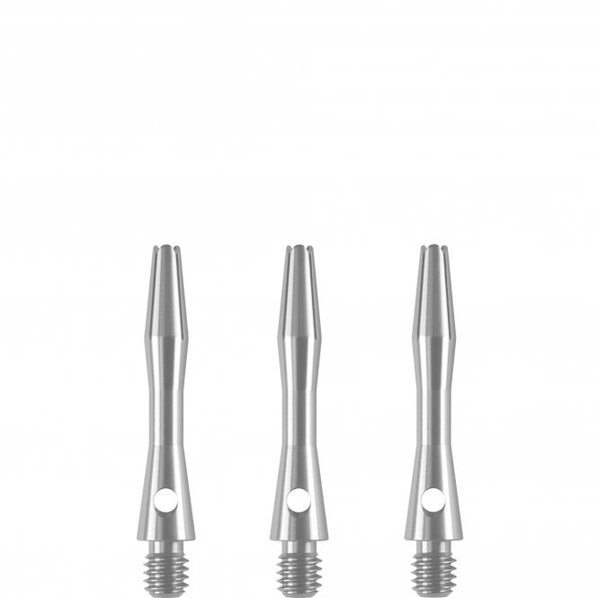 Designa Aluminium Alloy Dart Stems - Silver