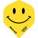 Bulls Powerflite 100 Micron Dart Flights Smiley