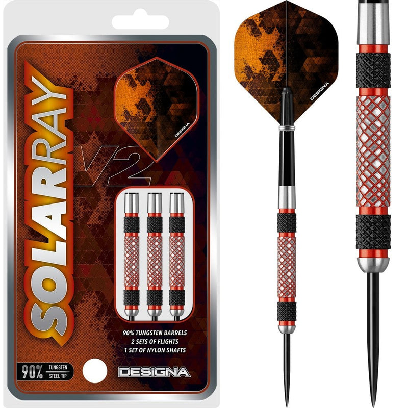 Designa Solay Ray Orange 22g Tungsten Darts