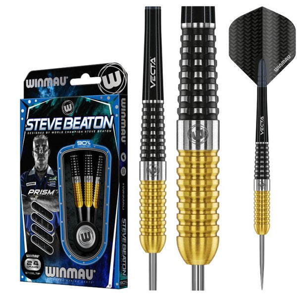 Winmau Steve Beaton Special Edition 90% Tungsten Steel Tip Darts 24 Gram