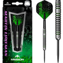 Mission Martin Lukeman 25 Gram Tungsten Darts