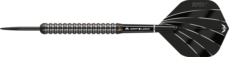 Mission Spiro 90% Tungsten Steel Tip Darts - Graphite - Style 1 - 25 Gram