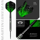 Mission Martin Lukeman 90% Tungsten Steel Tip Darts - 23 Gram