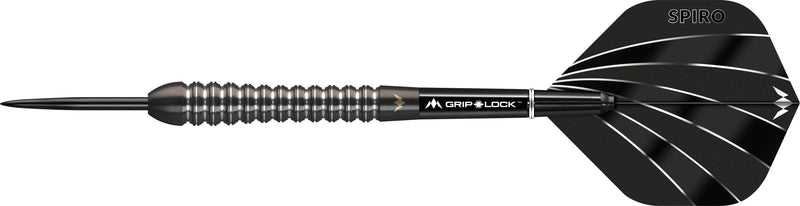 Mission Spiro 90% Tungsten Steel Tip Darts - Graphite - Style 2 - 22 Gram