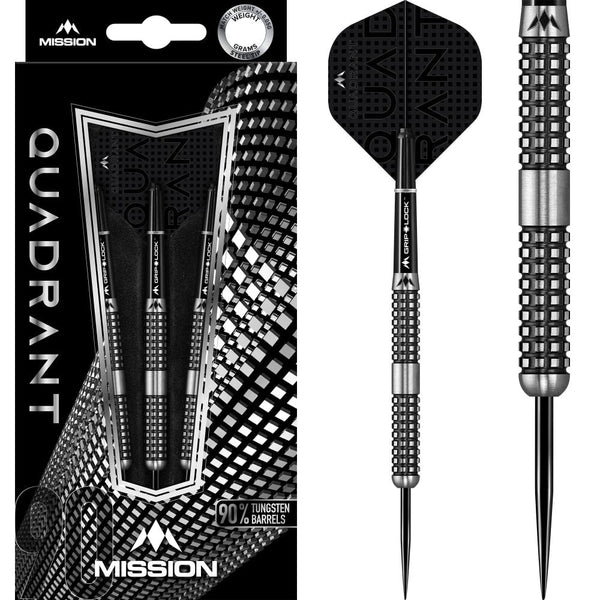 Mission Quadrant 25 Gram Tungsten Darts