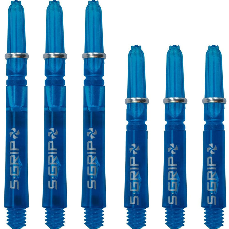 Harrows Supergrip Spin Dart Stems Aqua