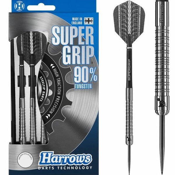 Harrows Supergrip Steel Tip Darts 28 Gram