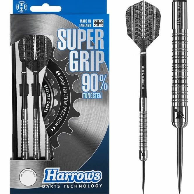 Harrows Supergrip Steel Tip Darts 21 Gram