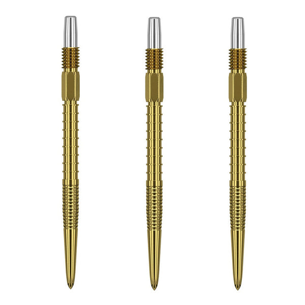 Target Swiss Firepoint Dart Points Gold 26mm 30mm 35mm
