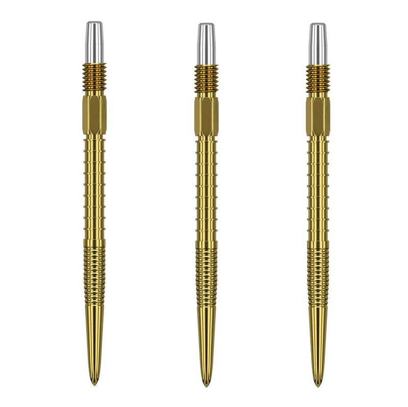 Target Swiss Firepoint Dart Points Gold 26mm 30mm 35mm