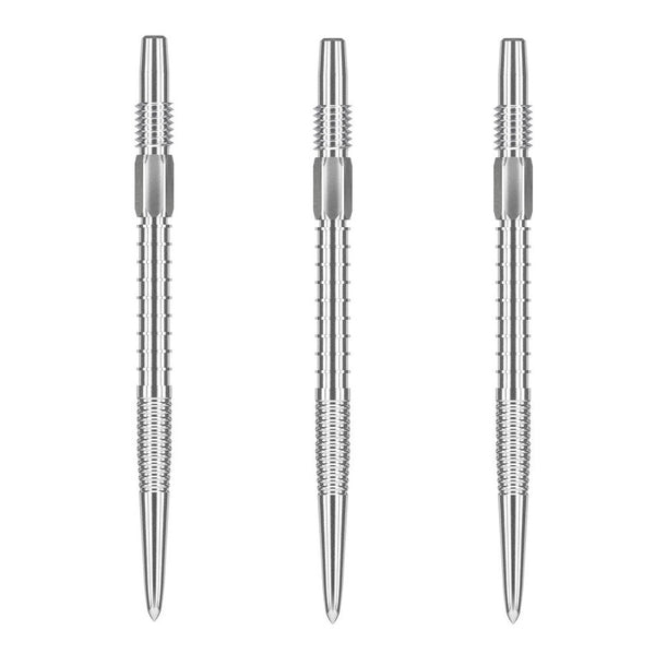 Target Swiss Firepoint Dart Points Silver 26mm 30mm 35mm