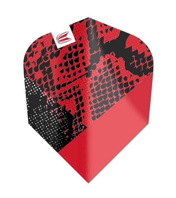 Target Nathan Aspinall The Asp Icon Pro Ultra Dart Flights  Ten-X Shape Red