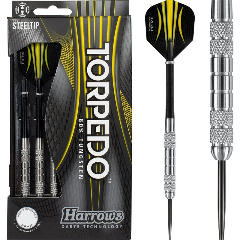 Harrows Torpedo Steel Tip Darts 27 Gram