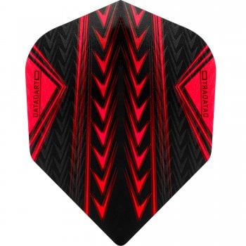 Datadart Pro 100 100 Micron Standard Dart Flights Red