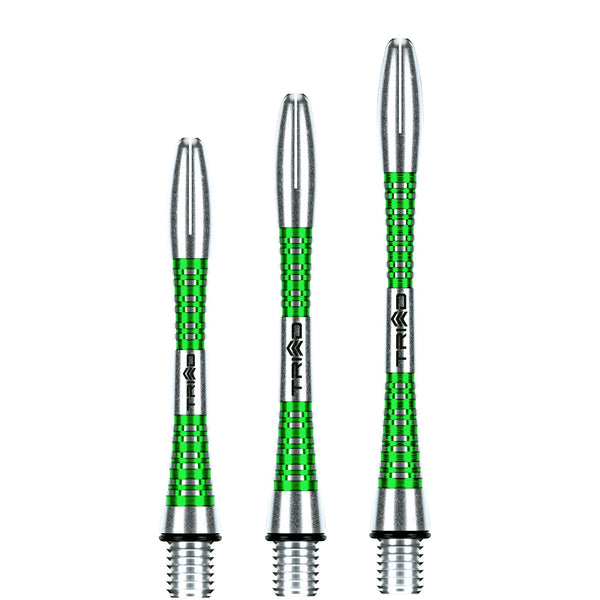 Winmau Triad Aluminium Dart Stems - Green