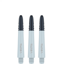 Winmau Vecta Polycarbonate & Alloy Dart Stems - White with Black Top