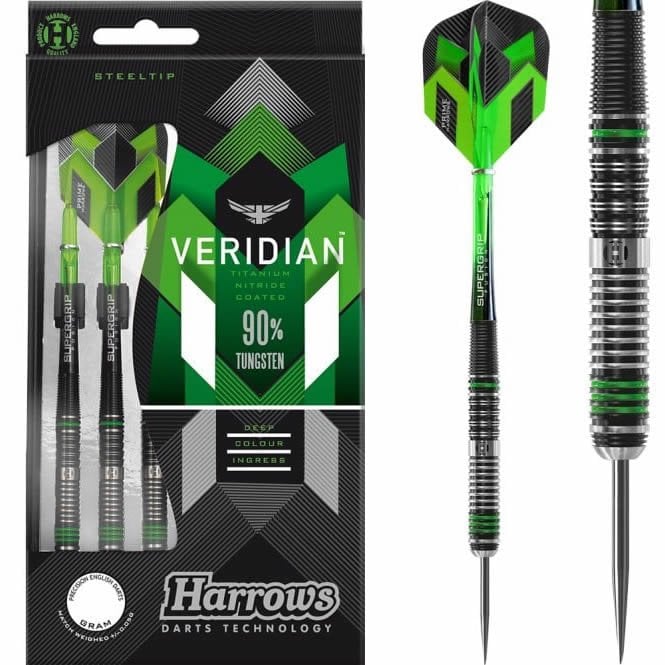 Harrows Veridian Steel Tip Darts 25 Gram