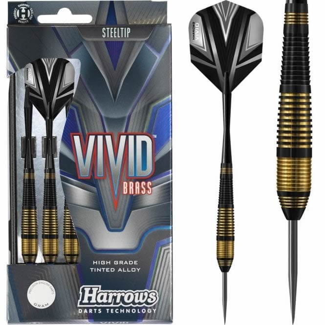 Harrows Vivid Steel Tip Darts 23 Gram