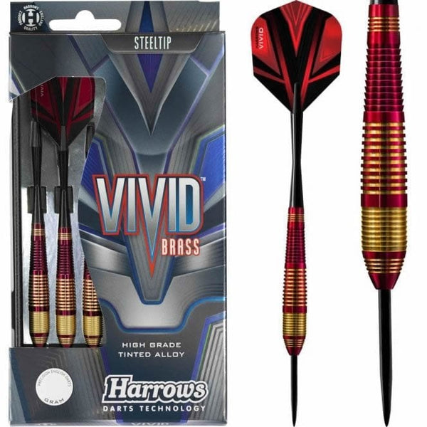 Harrows Vivid Steel Tip Darts 22 Gram