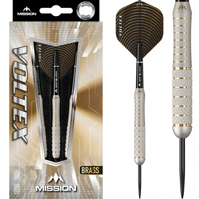 Mission Voltex 21 Gram Silver Brass Darts