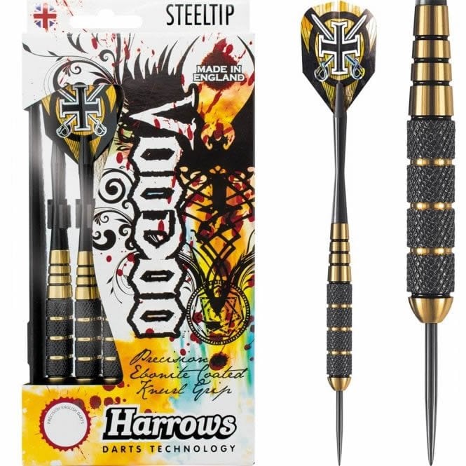 Harrows Voodoo Steel Tip Darts 23 Gram